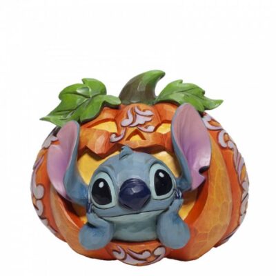Disney Traditions Stitch O'Lantern Stitch inside Pumpkin 11.5cm Figurine