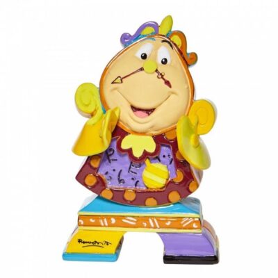 Disney Cogsworth Mini Figurine - Beauty and The Beast