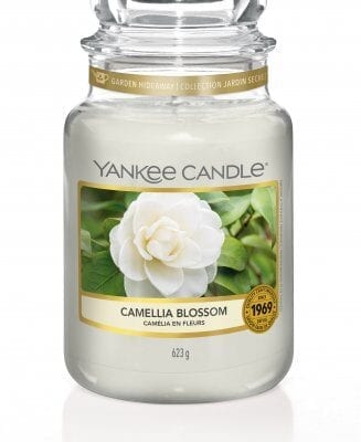 SALE Camellia Blossom Yankee Candle Jar