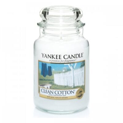 Clean Cotton - Yankee Candle Jar