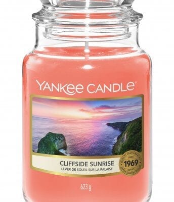 SALE Summer 2021 Cliffside Sunrise - Yankee Candle Jar