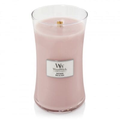 Rosewood Woodwick Candle Jar