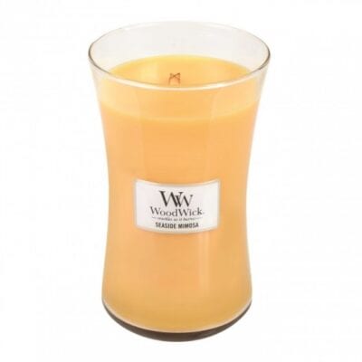 SALE Seaside Mimosa Woodwick Candle Jar
