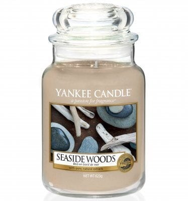 SALE Seaside Woods - Yankee Candle Jar