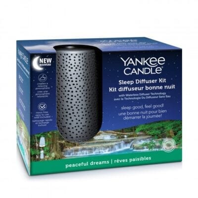 Silver Starter Kit & Peaceful Dreams Sleep Diffuser Starter Kit - Yankee Candle