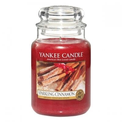 SALE Sparkling Cinnamon - Yankee Candle Jar