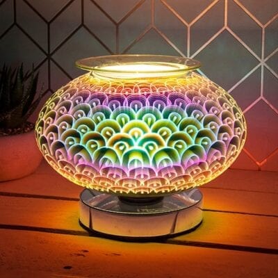 Desire Aroma Globe Lamp Orb with Free Clean Cotton Yankee Wax Melt