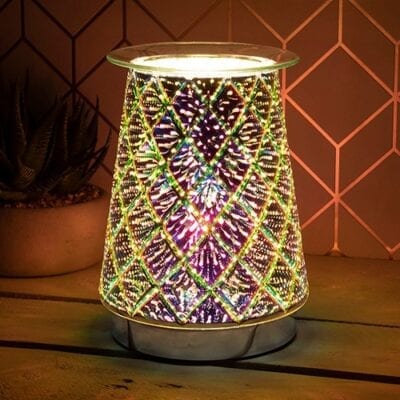 Desire Aroma Cone Lamp Sparkle with Free Clean Cotton Yankee Wax Melt