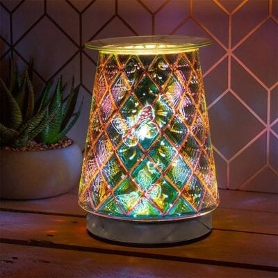 Desire Aroma Cone Lamp Butterfly with Free Clean Cotton Yankee Wax Melt