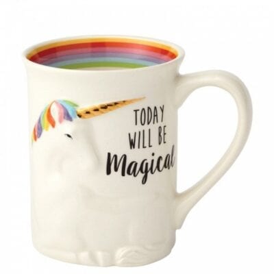 SALE Magical Sculpted Unicorn Mug 11.5cm