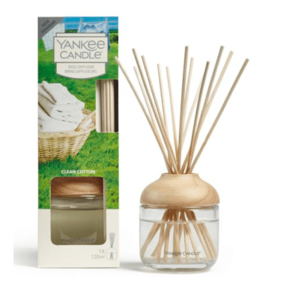 SALE Clean Cotton Reed Diffuser Yankee Candle 120ml
