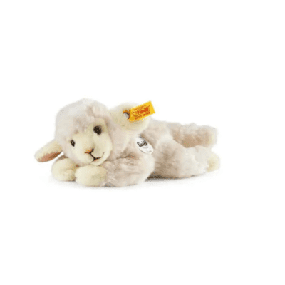 Steiff Little Friend Linda Lamb Teddy Bear, Wool White