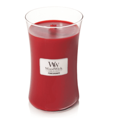 Pomegranate Woodwick Candle Jar