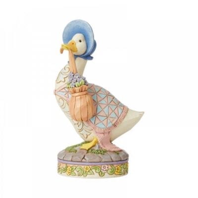 Jemima Puddle Duck Wearing a Shawl and a Poke Bonnet Figurine 16cm - Jim Shore