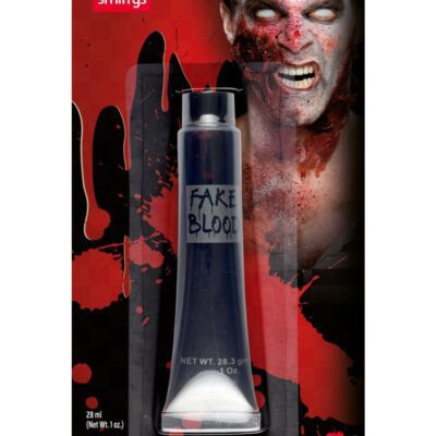 Smiffys Make-Up FX Vampire Gel Blood Dark Red Tube 1 oz Fancy Dress Accessories