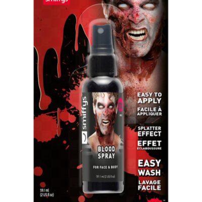 Smiffys Make-Up FX Blood Spray Red 2 US fl.oz Fancy Dress Accessories