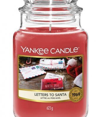 SALE Letters To Santa - Yankee Candle Jar