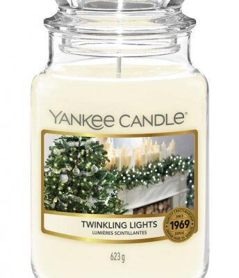 SALE Twinkling Lights - Yankee Candle Jar