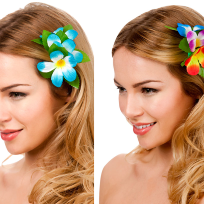 Various Colours Hawaii Flower Hair Clips Hawaiian Accessories