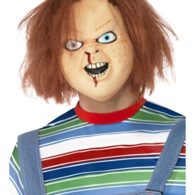Smiffys Chucky Doll Latex Mask Halloween Horror Fancy Dress Accessories