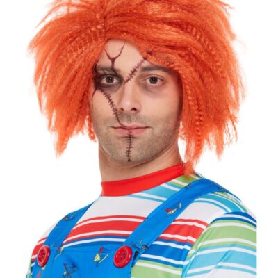 Smiffys Chucky Doll Wig Halloween Horror Fancy Dress Accessories