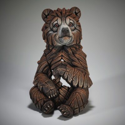 Bear Cub - Edge Sculpture 24.5cm by Matt Buckley