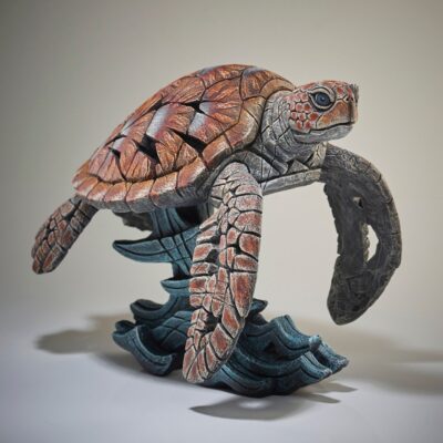 Sea Turtle - Edge Sculpture 33.5cm by Matt Buckley