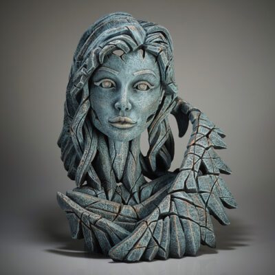 Angel Bust Teal- Edge Sculpture 41cm by Matt Buckley