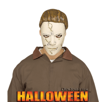 Wicked Michael Myers "Zombie" Memory Flex Mask Halloween Fancy Dress