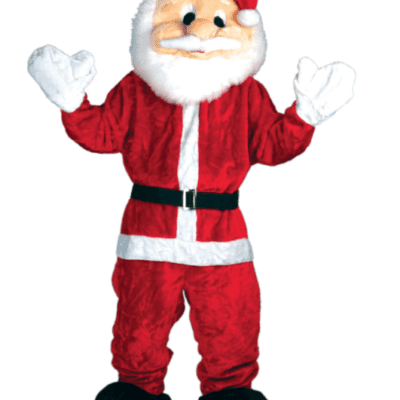 Wicked Giant Deluxe Santa Clause Mascot Fancy Dress Costume
