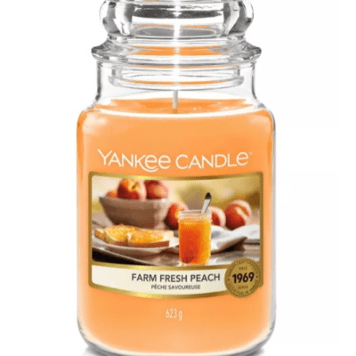 SALE Farm Fresh Peach - Yankee Candle Jars