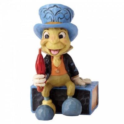 Disney Traditions Mini Jiminy Cricket on Match Box (Pinocchio) 7cm Figurine