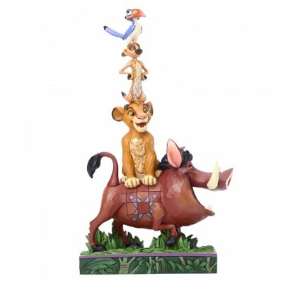 Disney Traditions Balance of Nature Simba, Pumba, Timon & Zazu (The Lion King)
