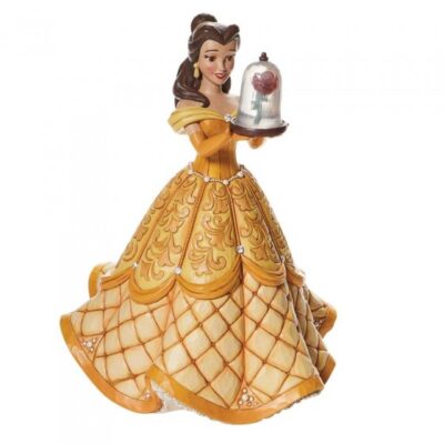 SALE Disney Traditions 30th Anniversary A Rare Rose Belle (The Beauty and The Beast) Deluxe 38cm