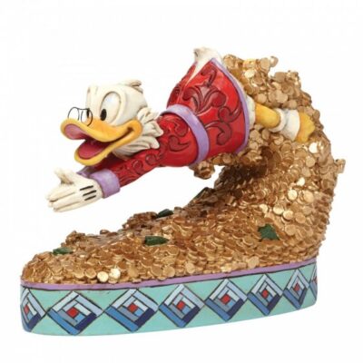 Disney Traditions Treasure Dive Scrooge McDuck 12.5cm Figurine