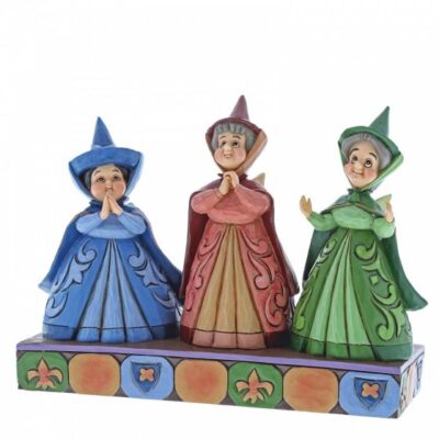 Disney Traditions Royal Guests Three Fairies (Sleeping Beauty) 7cm Figurine