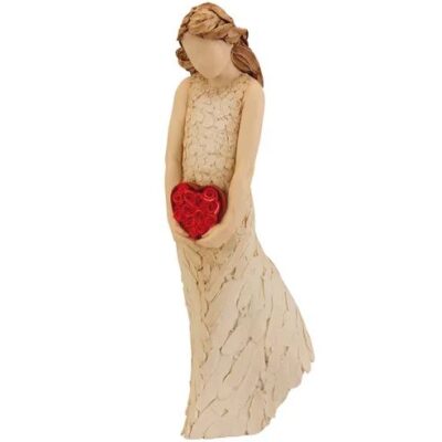SALE 10% OFF More Than Words From The Heart 22.5cm Figurine
