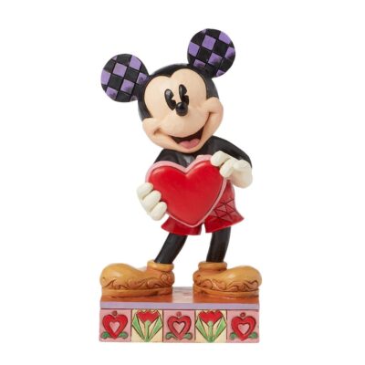 Disney Traditions Mickey Mouse with Heart Figurine
