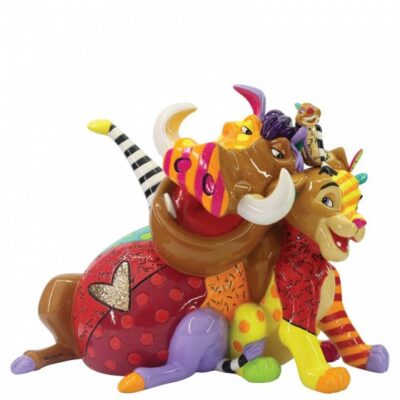 Disney Britto The Lion King Simba Timon and Pumba 15cm Figurine