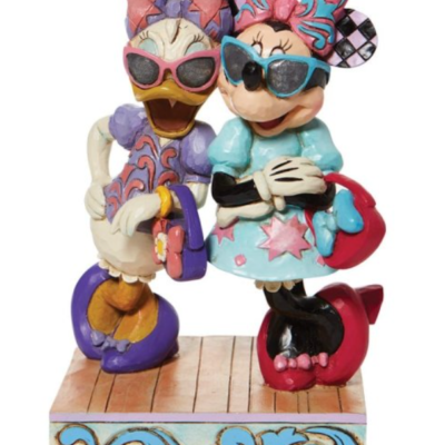 Disney Traditions Fashionista Minnie Mouse and Daisy 14cm Figurine
