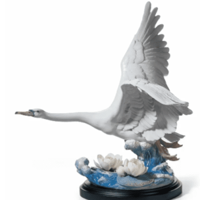SALE 10% OFF Lladro Majestic Swan Limited Edition 47cm - Collection Only