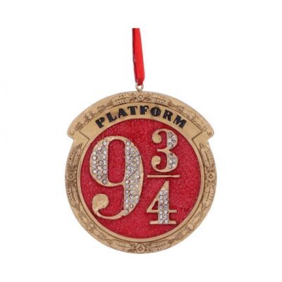 Harry Potter Platform 9 3/4 Hanging Ornament 8.2cm Wizarding World Harry Potter