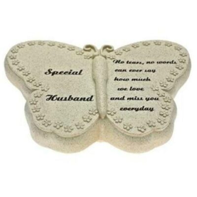 Special Husband Butterfly Graveside Memorial Stones
