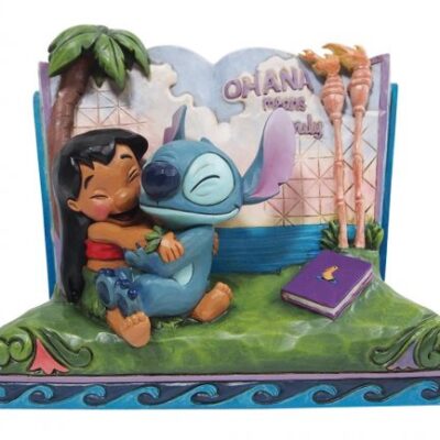 Disney Traditions Lilo and Stitch Storybook Figurine 14cm