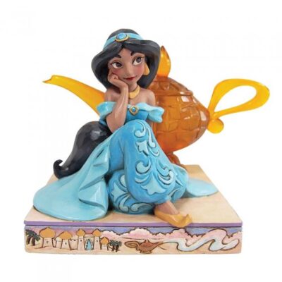 Disney Traditions Jasmine and Genie Lamp (Aladdin)Figurine 13.5cm