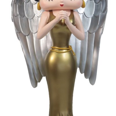 Betty Boop Angel Silver Wings and Gold Dress 31cm