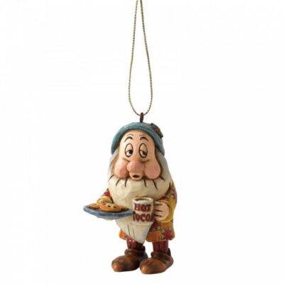 Disney Traditions Sleepy Hanging 7.5cm Ornament (Snow White & 7 Dwarfs)