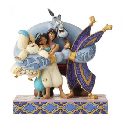 Disney Traditions Group Hug (Aladdin) 21cm Figurine