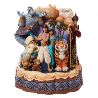Disney Traditions A Wondrous Place Carved by Heart (Aladdin) 19.5cm