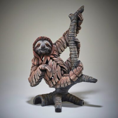 Sloth On Branch - Edge Sculpture 47cm by Matt Buckley